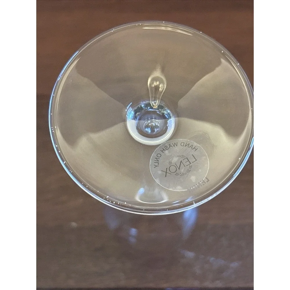 Lenox Solitaire Platinum Champagne Flute‎ Discontinued Set Of 2 New With Tag